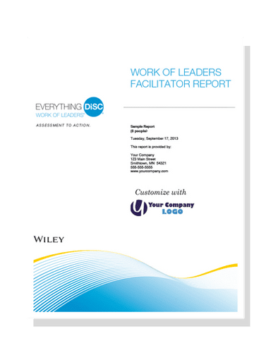 Everything DiSC Work of Leaders® Facilitator Report