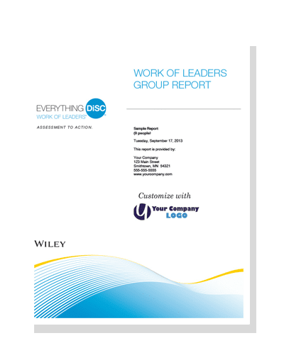 Everything DiSC Work of Leaders® Group Report